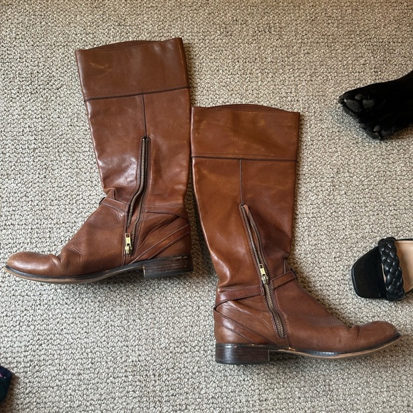 Coach Leather Riding Boots - Picture 3 of 5